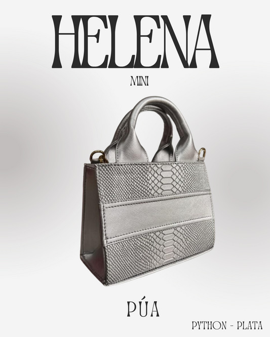 Helena Python Plata - TOTE Mini