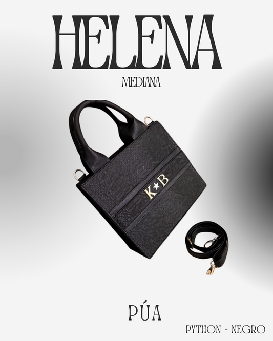 Helena Python Negro - TOTE Mediana