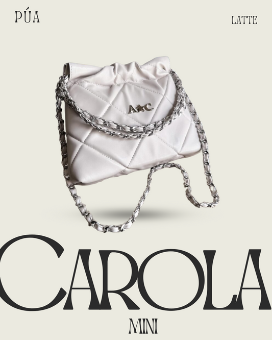 Carola Mini Latte- Cadena Plata