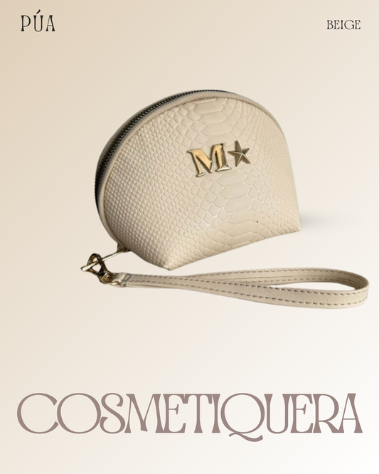 Cosmetiquera Beige